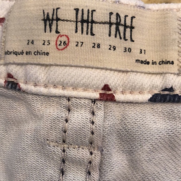 WE THE FREE “Vintage” Style Denim Cutoff Shorts! - Picture 7 of 9